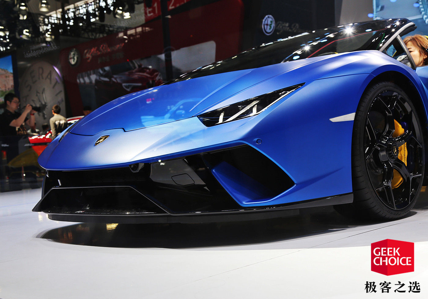 图赏丨遇见超跑兰博基尼huracánperformante敞篷版