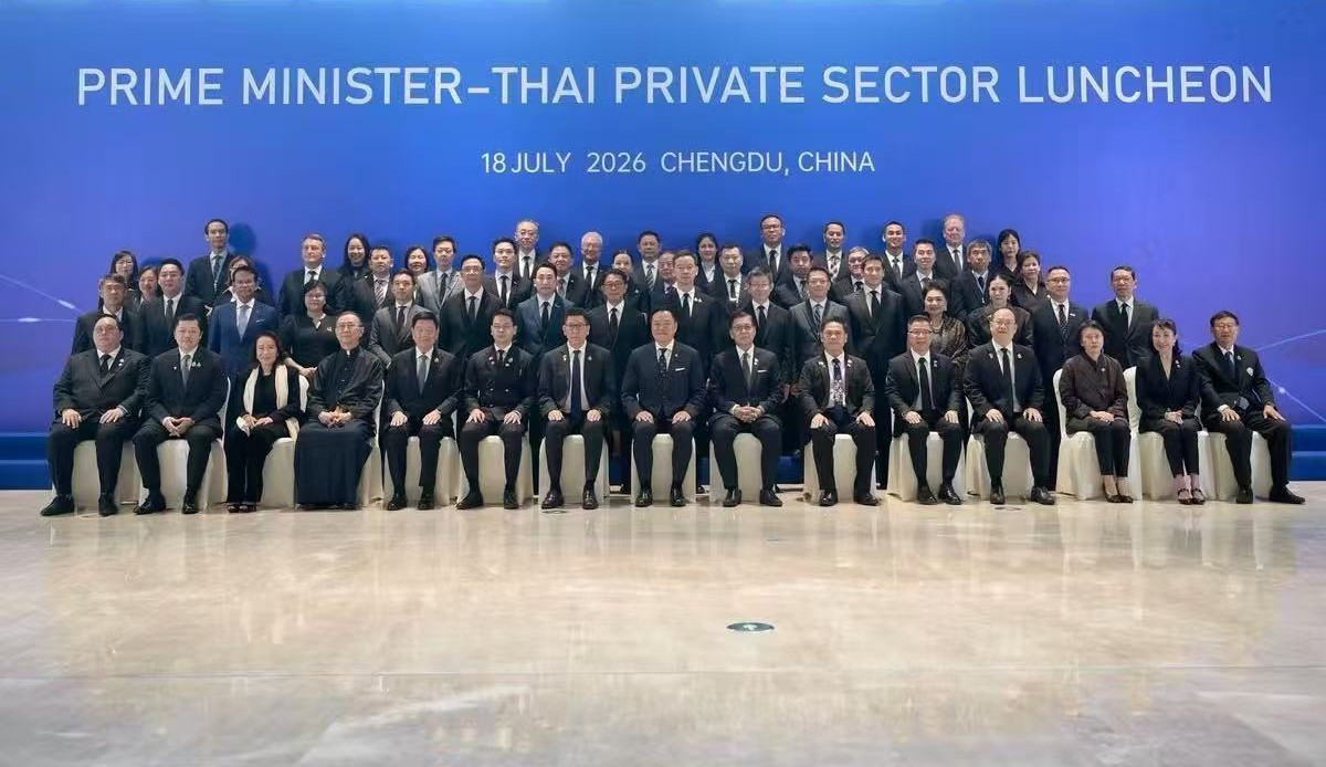天丝集团CEO许馨雄随泰国代表团访华现场 天丝集团首席执行官许馨雄随同泰国总理代表团正式访问中国,深度参与中泰双向经贸与文旅合作活动。