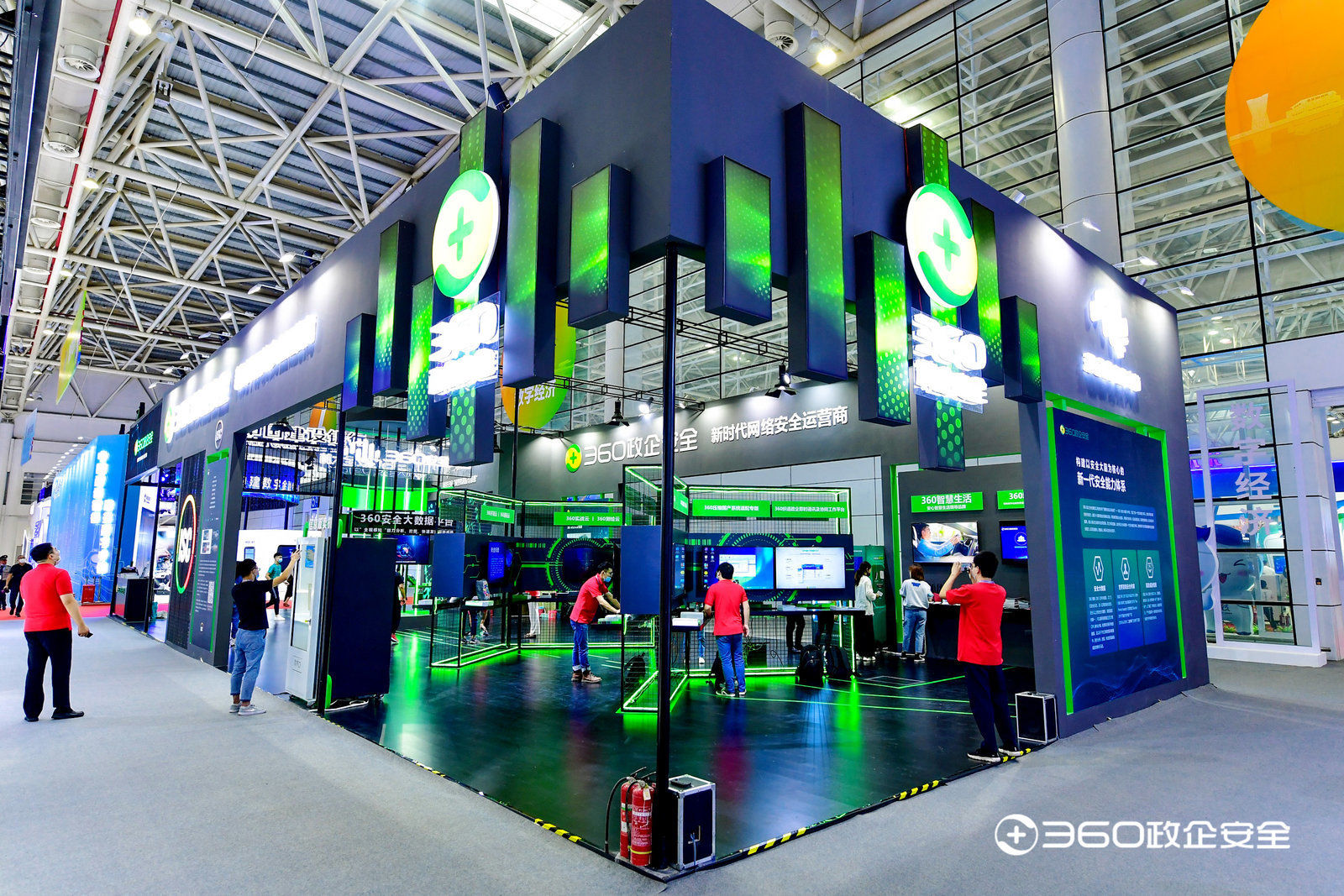 第三届数字中国建设成果展览会开幕360凭黑科技现场狂吸粉