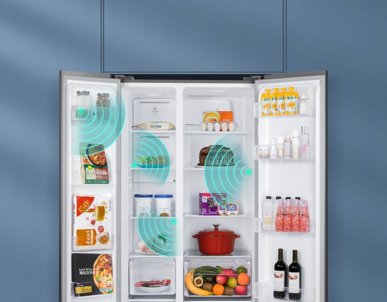 米家互联网对开门冰箱540l发布售2999元小米人体传感器2同期众筹