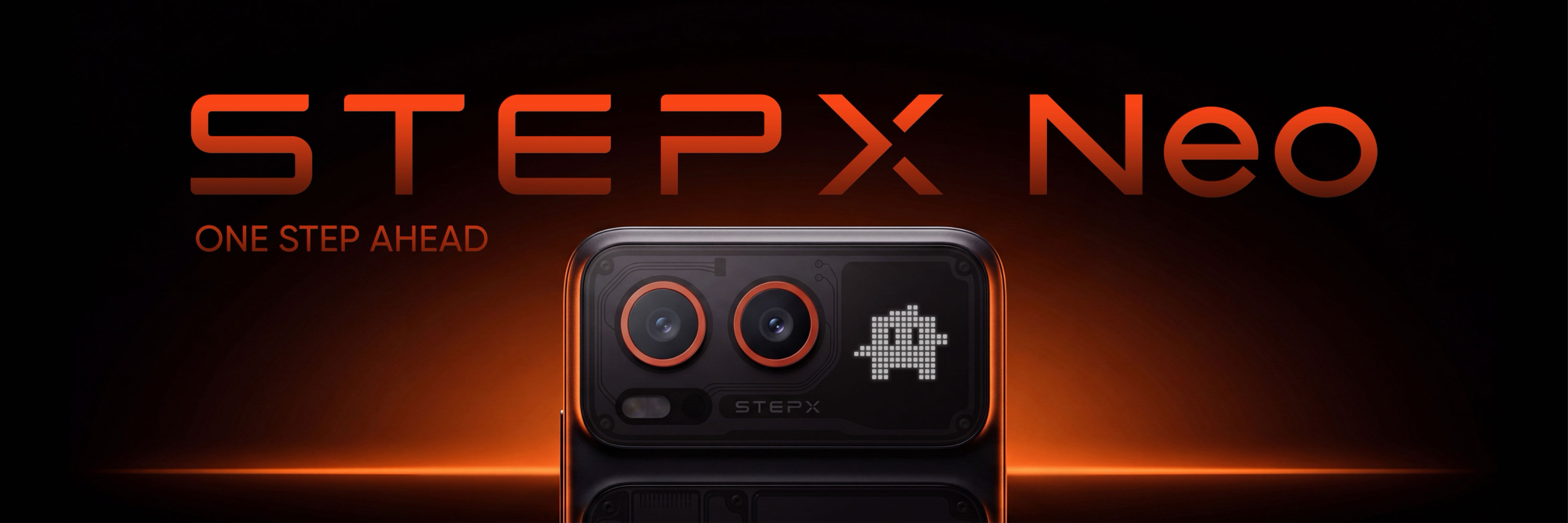 STEPX Neo 搭载 Step AOS 系统斩获 WAIC 镇馆之宝 阶跃星辰大模型原生智能体手机 STEPX Neo 荣获 2026 WAIC 世界人工智能大会 镇馆之宝 奖项宣传示意图