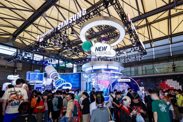 全能玩家「沪」上来袭！三星多款电视亮相 2023 ChinaJoy | 极客公园
