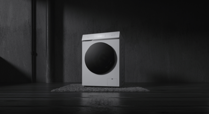 小米发布首款洗衣机米家10kg洗烘一体机,仅售