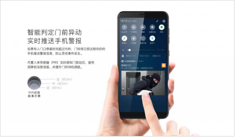 门前异动监控、AI 人脸识别…360 发布黑科技智能门铃 | 极客公园