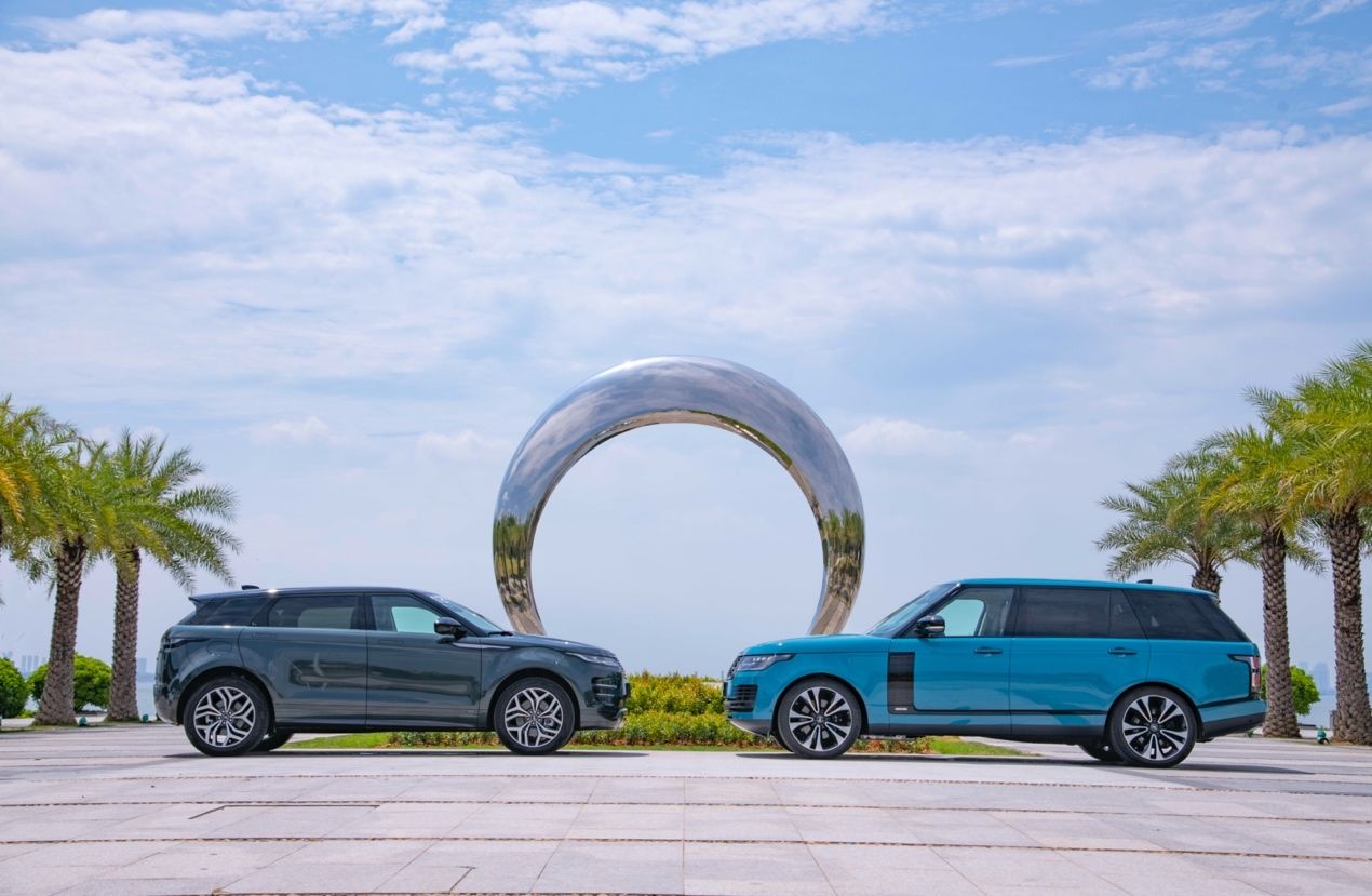 天生瞩目全新路虎揽胜极光l探享厦门