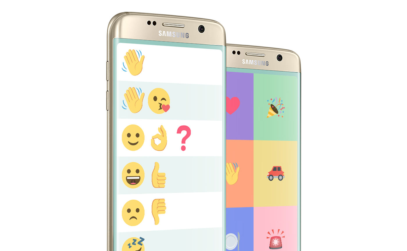 这个三星出的聊天工具,可以让人用 emoji 表情